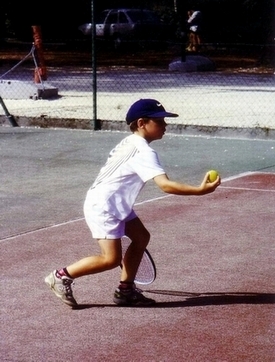 Tennisbild Marcel Frankreich 1996
